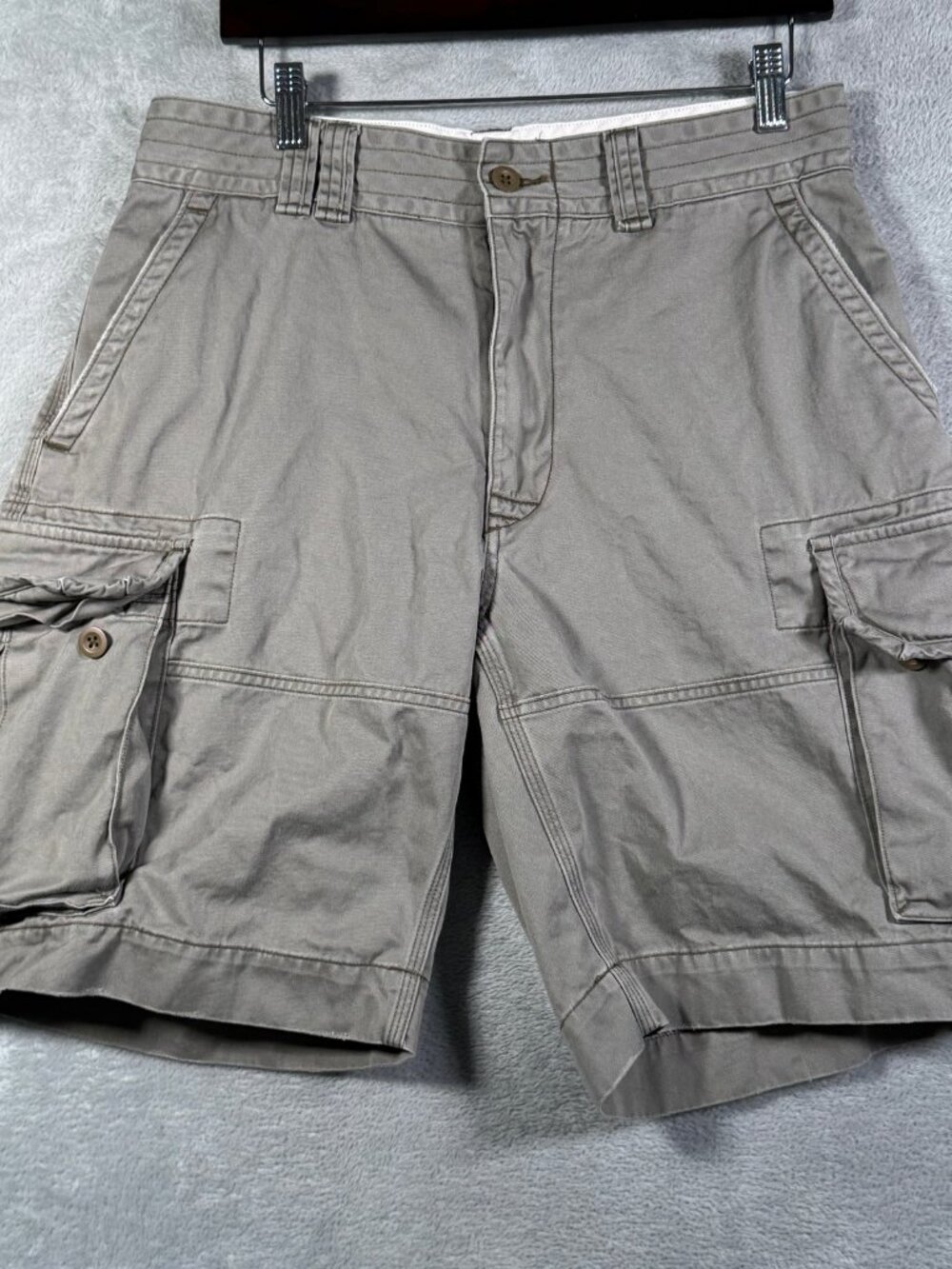Polo Ralph Lauren Cargo Shorts Mens 32 (Act 31) Beige Khaki Classic Chino